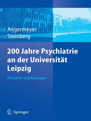 cover image of 200 Jahre Psychiatrie an der Universität Leipzig